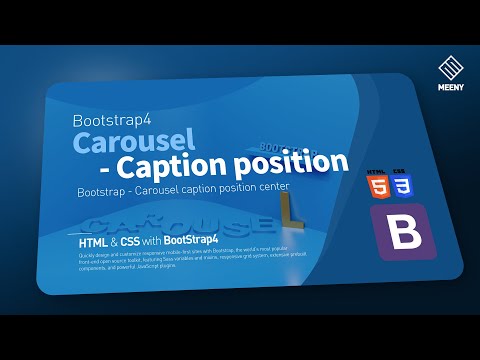 Carousel caption position center