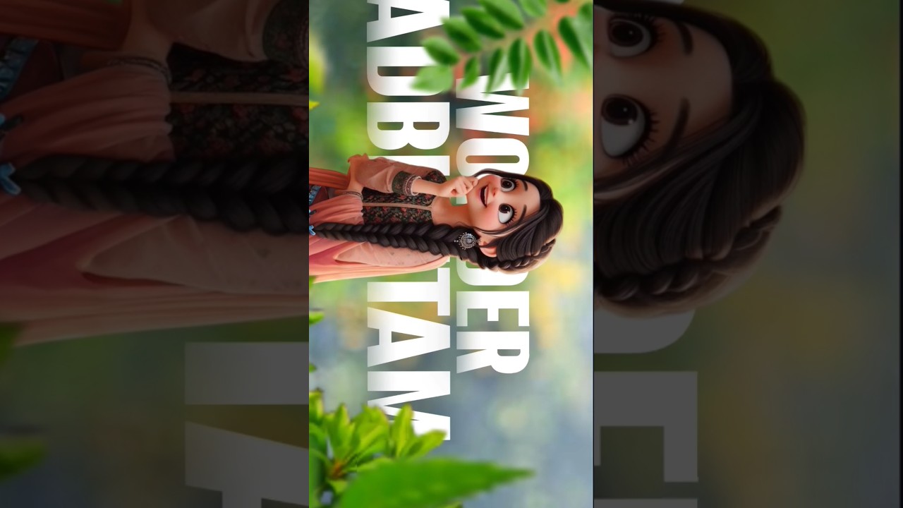 3D lyrical video editing in Alight Motion Instagram trending video 