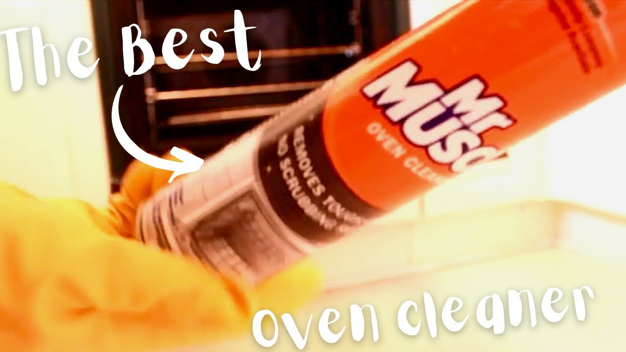 HOW TO USE MR MUSCLE OVEN CLEANER OVEN CLEANING CLEANING MOTIVATION