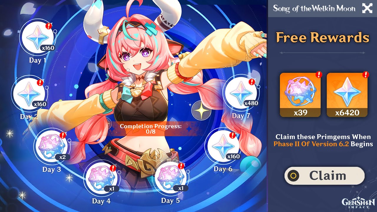 ОТЛИЧНЫЕ НОВОСТИ!! 6240 БЕСПЛАТНЫХ ПРИМОГЕМОВ ДЛЯ КСИЛОНЕНА И ВАРЕСЫ ВО 2-М ФАЗЕ - Genshin Impact