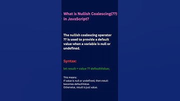 Avoid This Common JS Mistake – Use ?? Instead! #JavaScript  interview questions #shorts #trending