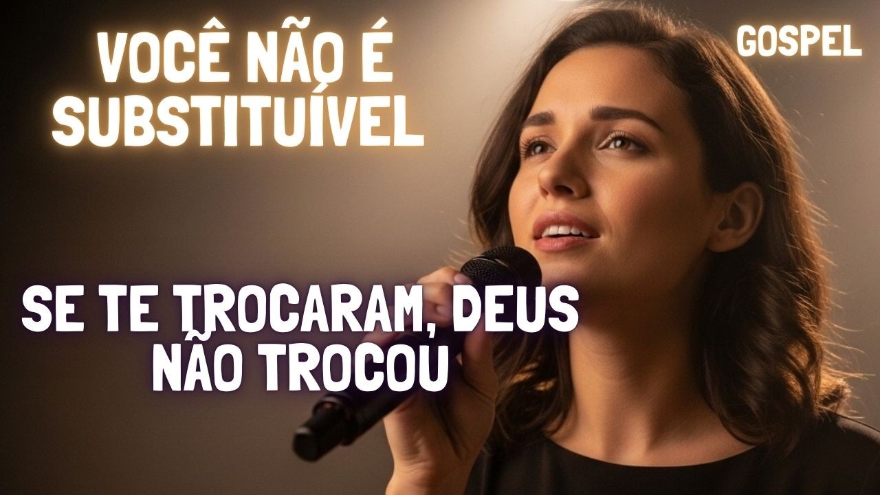VOCÊ NÃO É SUBSTITUÍVEL | Se Te Trocaram, Deus Não Trocou