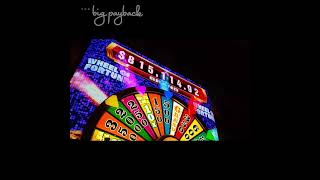 Wheel Shocker  Huge Win On My Favorite Wheel Of Fortune  Cash Link Big Money Slots