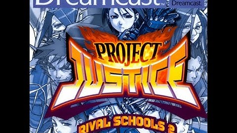 Sega Dreamcast - Project Justive - Rival Schools 2 (Intro)