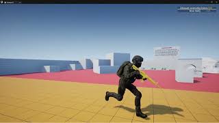Military Soldier Animation test
