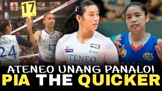 Ateneo Wagi Kontra Arellano, Pia Ildefonso Balik Middle Blocker Nisperos Sisters Nagtanggilas