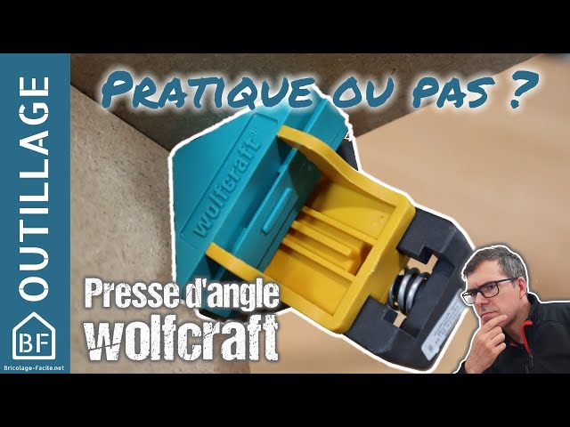 Accessoire pratique : presses d'angle wolfcraft 