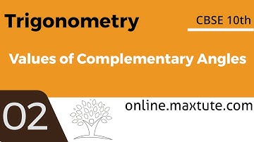 Trigonometric Ratio of Complementary Angles | Practice Question 2 | CBSE 10th Maths