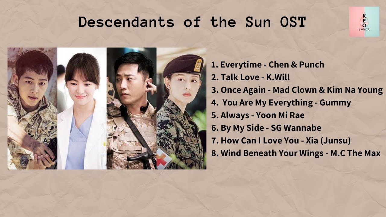  FULL ALBUM  Descendants of the Sun OST  OST