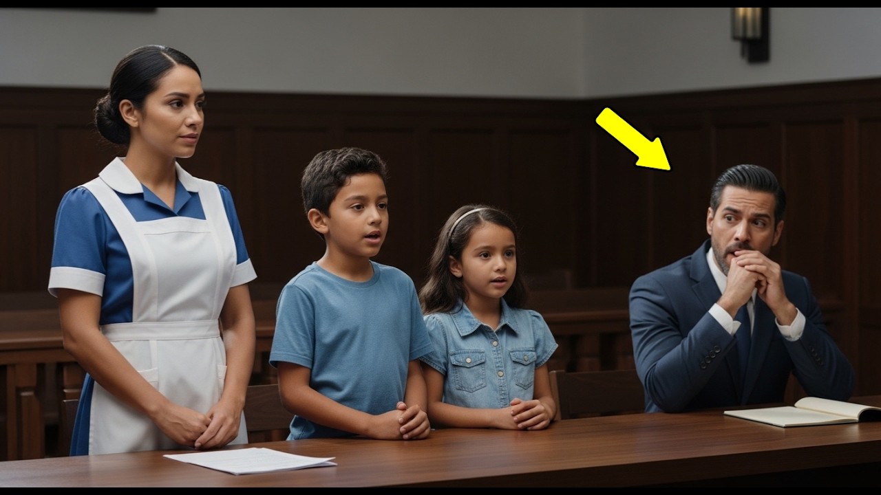 LLEVÓ A LA NIÑERA A JUICIO SIN DEFENSA — HASTA QUE SUS PROPIOS HIJOS LA DEFENDIERON