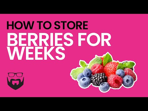 Video: How To Store Raspberries