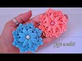 ورد كروشية : كروشية وردة  منتفحة !! بغرزة الباف / جميلة وسهلة  -  Wow amazing crochet flower