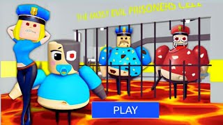 Roblox Barry’s Prison Run Story Obby EASY MODE - boss battle | #roblox #gaming #grimace