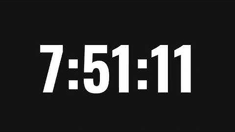 8 Hour Timer #timer #timemanagement #timerclock #trending