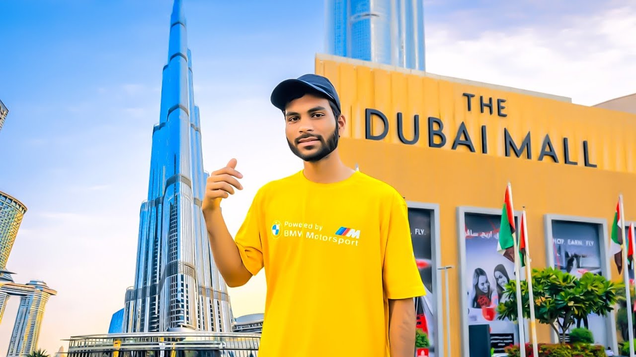 I visit Burj Khalifa & Dubai Mall