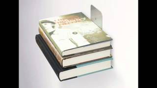 Umbra Conceal Wall Book Shelf Small; floating shelf hardware, wall hung bookshelves