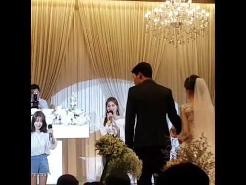 I LUV IT 외쳐달라는 김도연&최유정의 결혼식 멘트