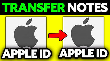 How To Transfer Notes From one Apple ID to Another (2025) - Step by Step