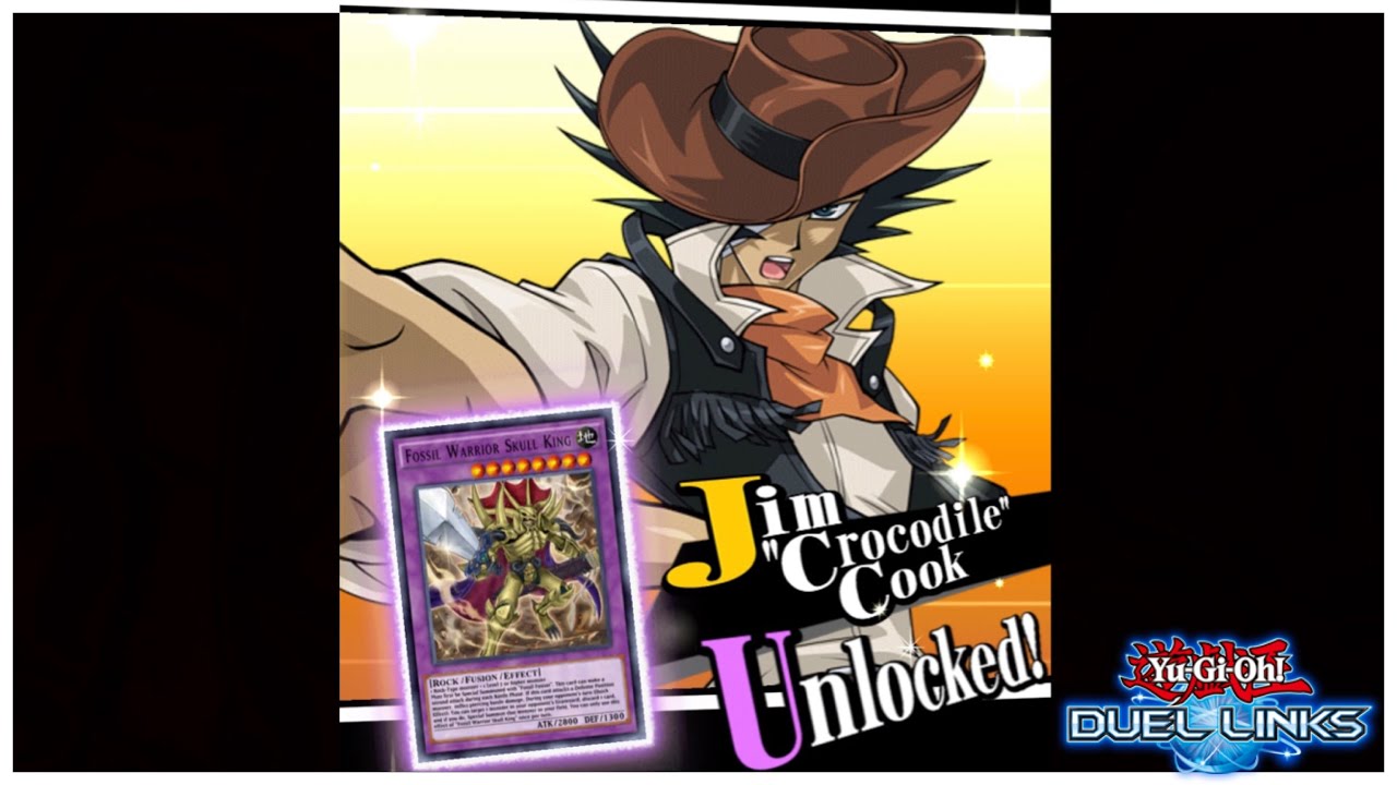 How to unlock Jim “Crocodile” Cook {YuGiOh! Duel Links} YouTube