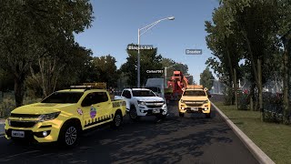 ATS 1.41 | Carros Pilotos Escoltan cargas MUY DIFICILES