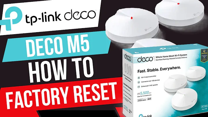 Factory Reset TP-link Deco Mesh System | How to Reset Deco M5