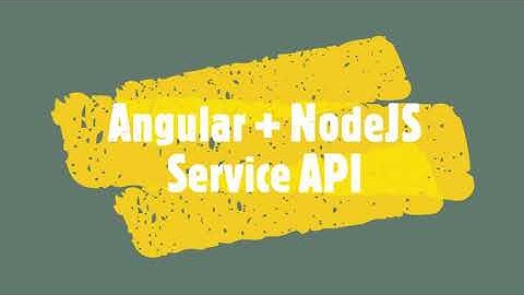 Angular Part5 | Node JS + Express Service in Angular
