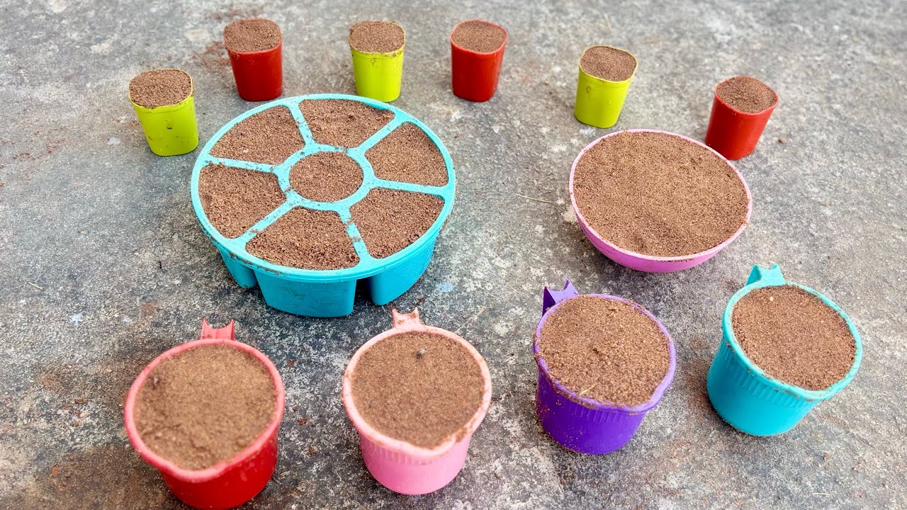 Satisfying ASMR Video | Diy Amazing Multiple Sand Cake with How To Make Kitchen Tools Sand Cake Clay