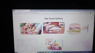 Complete Create a Responsive Food /Restaurent Website Using html, css , bootstrap.