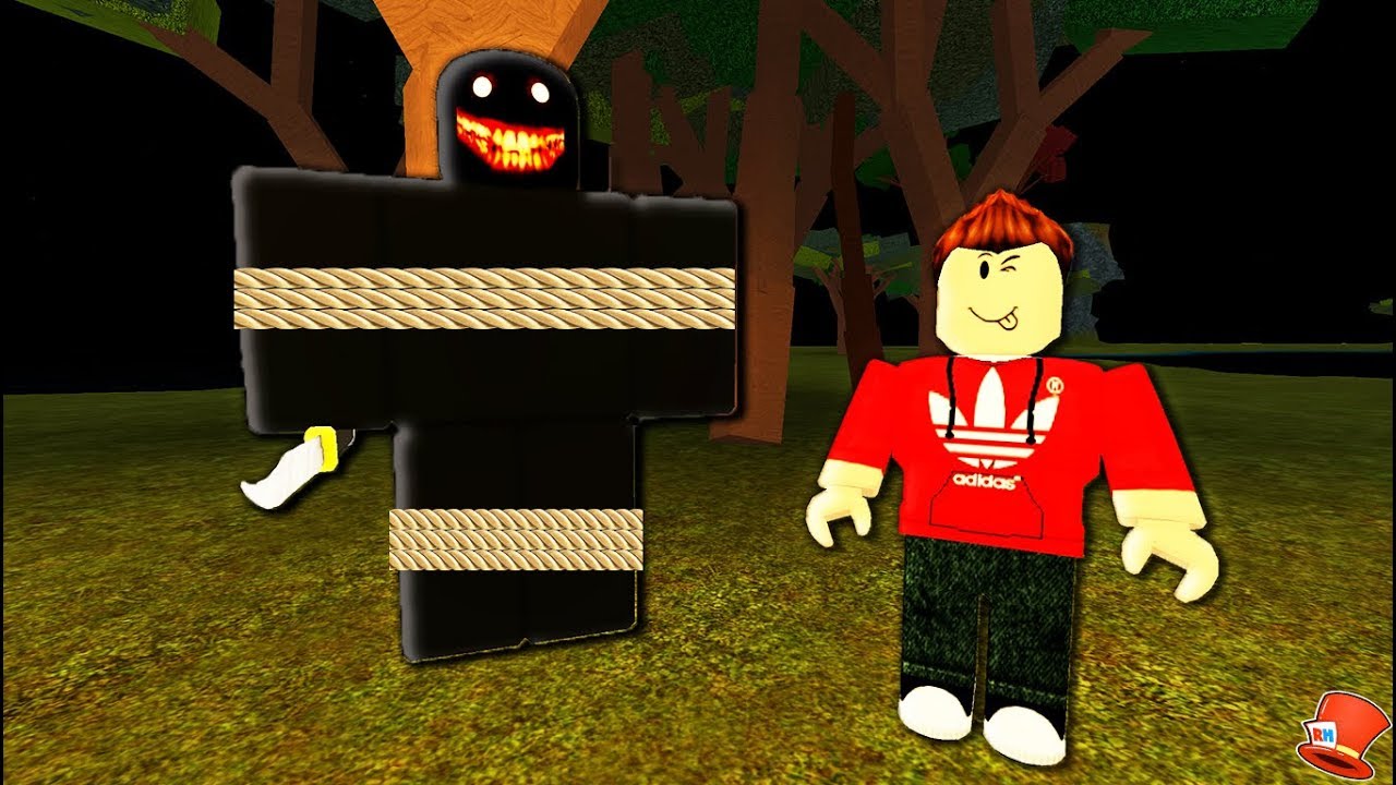 I Caught The Monster In Roblox Camping Youtube