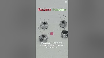 What is swarm intelligence for robotics? #robot #ai #swarm #swarmrobotics #shorts #trending #viral