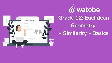 Grade 12 - Euclidean Geometry (similarity - basics)