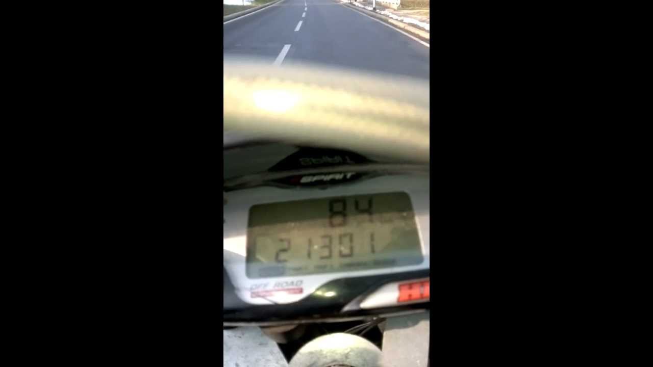 Honda Hm Derapage 50 Acceleration Top Speed Youtube