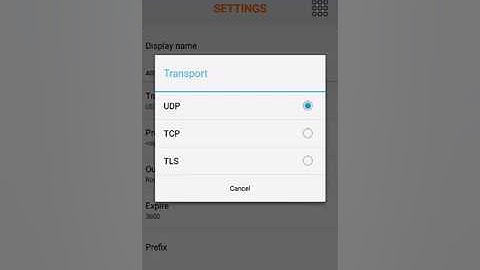 Configure Linphone with Gappaa.com Id