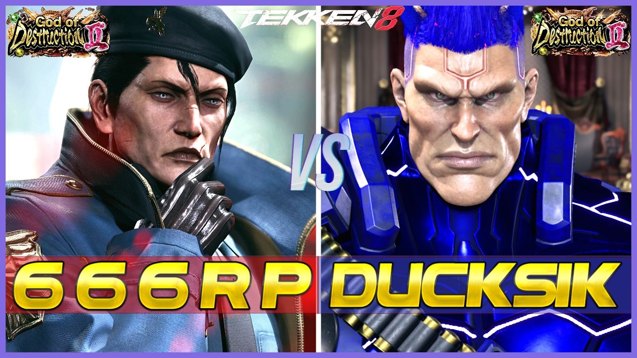 T8 ▱ 666RP (Dragunov) Vs DUCKSIK (Jack-8) ▱ Tekken 8 High Level