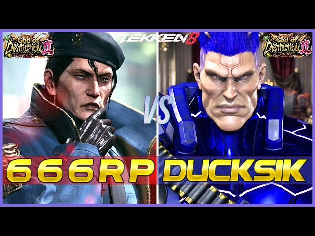 T8 ▱ 666RP (Dragunov) Vs DUCKSIK (Jack-8) ▱ Tekken 8 High Level