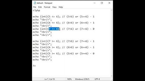 Relational Operators in PHP Part 2 - PHP #shorts 17 🚀
