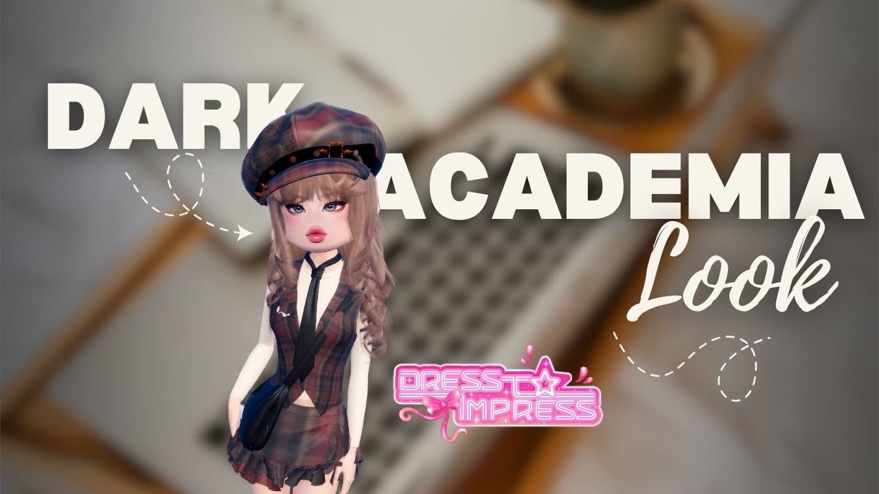 Win the DTI Runway - Dark Academia Fashion Tutorial for Vintage School  Aesthetic