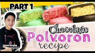 HOW TO MAKE ASSORTED CHOCO POLVORON (PANG NEGOSYO) | DETAILED TUTORIAL - PART 1