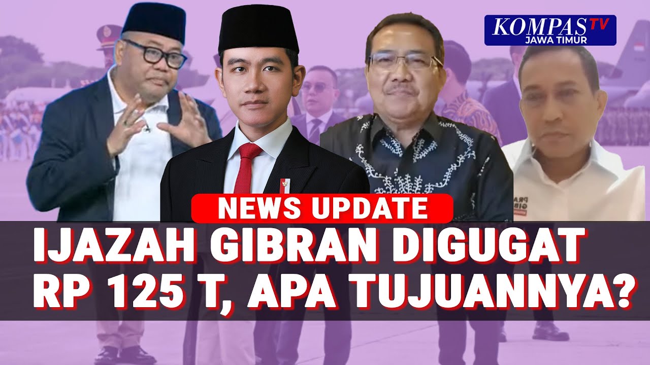 [FULL] Blak-blakan! Gugatan Ijazah Wapres Gibran Rp125 Triliun, Ada Apa di Baliknya?