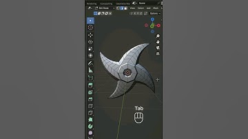 Blender Tutorial : Creating Realistic Ninja Weapon in 3D