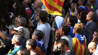 Angry protests in Barcelona as Spain rounds up Catalan officials