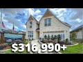 *HUGE 2 STORY* NEW CONSTRUCTION MODEL HOUSE TOUR WITH GOURMET KITCHEN IN TEXAS | $316,990+