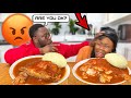 SIDE EYE  PRANK ON MY DAD GONE WRONG!! *Unhappy ending 😔*
