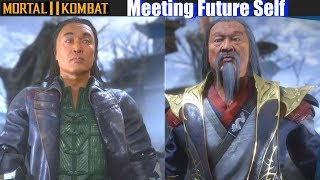MK11 Characters meet their Future Self  Mortal Kombat 11