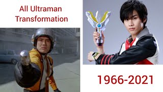 All Ultraman Transformation from 1966-2021