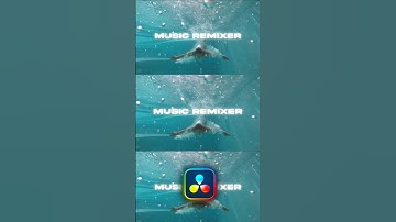 Use Music Remixer tool to mute vocals or drums in Davinci Resolve#davinciresolve #tutorial #effects