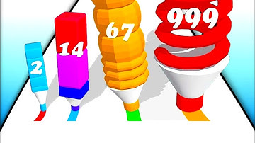 Crayon rush 3d - Colour Mathe Games ( Max Level gameplay) Android, pc 