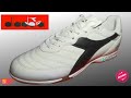 Sepatu Futsal Pria Diadora RB10 Brasil R ID White Original