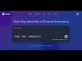 Kromio.ai - AI-powered Chrome Extension Generator