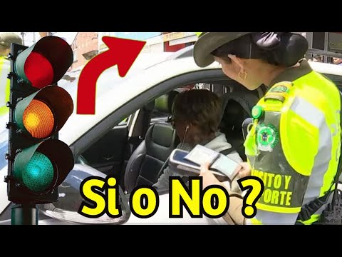 Video: ¿Es obligatorio girar a la derecha en rojo?
